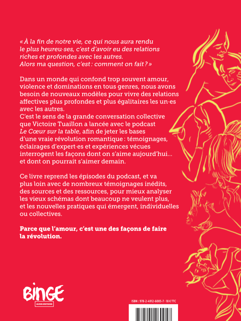 Le Cœur sur la table : le livre - Victoire Tuaillon